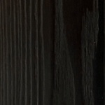 Close-up of a dark wooden surface with pronounced vertical grain lines and subtle texture.