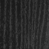 Dark textured background with subtle vertical streaks resembling wood grain in gray tones.